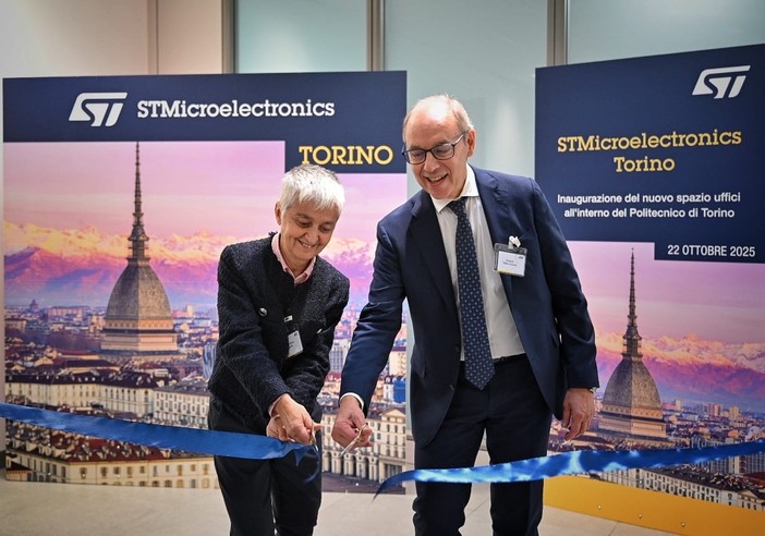 Nuovi spazi a Torino per il centro di progettazione di STMicroelectronics