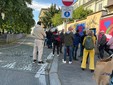 Il sopralluogo della Circoscrizione 5 in via Giachino