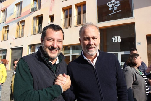 Salvini e Damilano