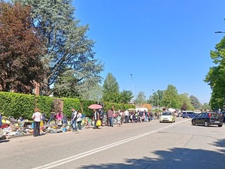 Il mercatino di via Carcano