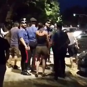 Un momento dell'aggressione del 30 giugno
