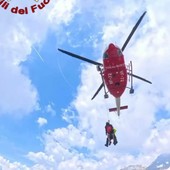 Escursionisti bloccati sopra Frassinetto, interviene l’elicottero dei pompieri Escursionisti bloccati sopra Frassinetto, interviene l’elicottero dei pompieri