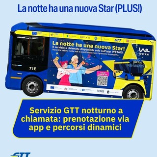 Riparte il servizio Star plus di Gtt Riparte il servizio Star plus di Gtt