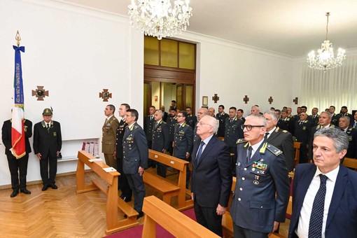 La Guardia di Finanza celebra San Matteo, patrono del Corpo: messa solenne alla Caserma “Emanuele Filiberto”