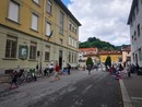 La nuova piazzetta pedonale di via Aquileia La nuova piazzetta pedonale di via Aquileia