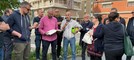 Il sopralluogo della Circoscrizione 5 in via Druento