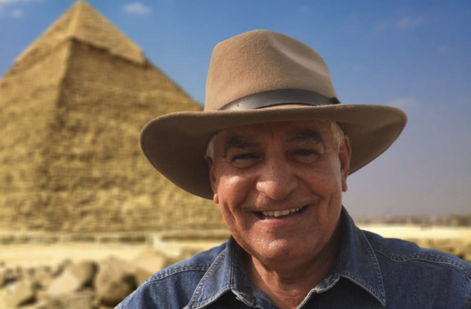 L'egittologo Zahi Hawass al Museo Egizio per presentare il suo libro &quot;L'uomo con il cappello&quot;
