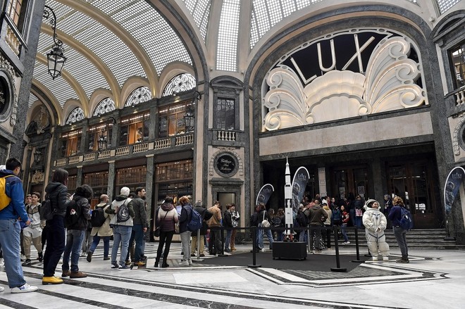 Una immagine d'archivio del cinema Lux