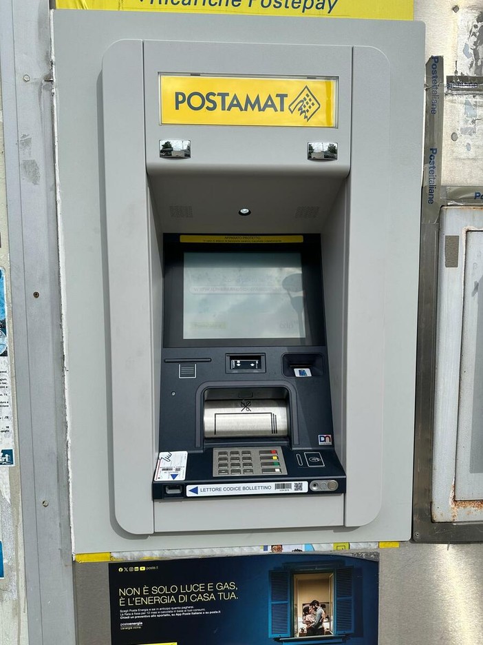 Il nuovo sportello Postamat a Settimo Torinese Il nuovo sportello Postamat a Settimo Torinese