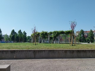 Sfalcio dell'erba in Circoscrizione 7