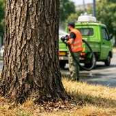 Collegno: irrigazioni straordinarie per proteggere il patrimonio verde