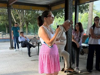 Il sopralluogo alla polisportiva Il sopralluogo alla polisportiva