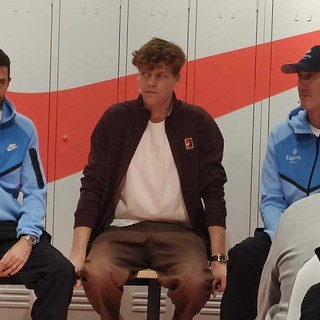 Sinner ospite al Nike Store: si scalda l'atmosfera verso le Atp Finals