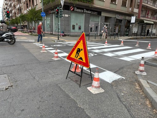 Lavori in via Filadelfia e via Tripoli