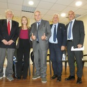Al centro Marco Rizzo con Salvatore Ippolito e Francesca Antinozzi Al centro Marco Rizzo con Salvatore Ippolito e Francesca Antinozzi