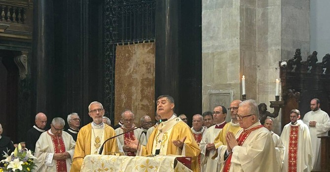 La Messa per le celebrazioni di San Giovanni