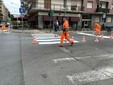 Lavori in via Filadelfia e via Tripoli