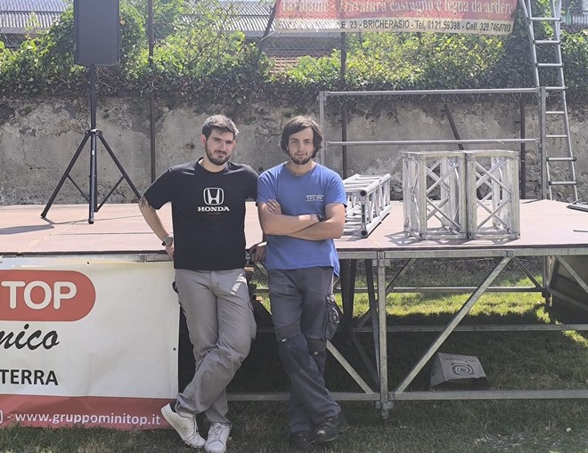 Da sinistra, Michael Danna e Jonathan Bonnet Da sinistra, Michael Danna e Jonathan Bonnet