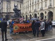 La protesta dei taxisti