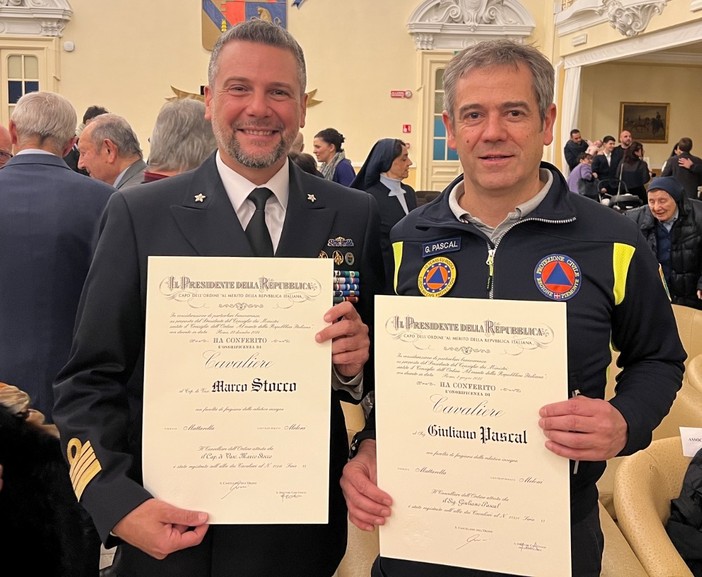 Giuliano Pascal (a destra) con Marco Stocco Giuliano Pascal (a destra) con Marco Stocco