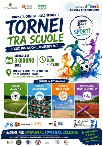 Tornano gli appuntamenti a Rivoli per gli studenti Tornano gli appuntamenti a Rivoli per gli studenti