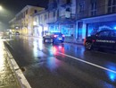 I carabinieri sul luogo dell’incidente