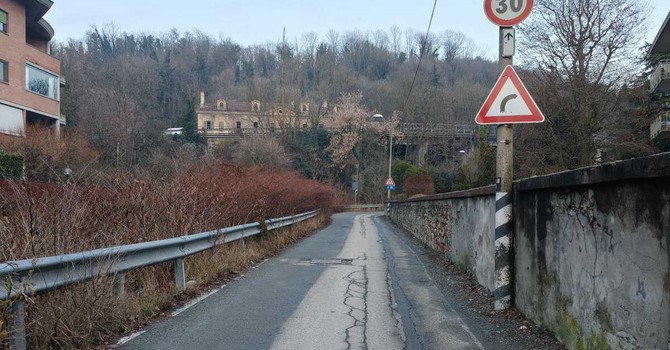Le strade percorse dalla linea 78 (foto Cinzia Gatti) Le strade percorse dalla linea 78 (foto Cinzia Gatti)