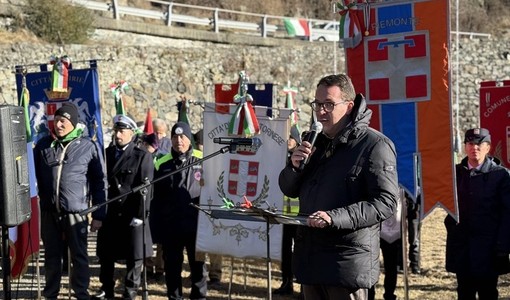La commemorazione della strage nazista a Traves