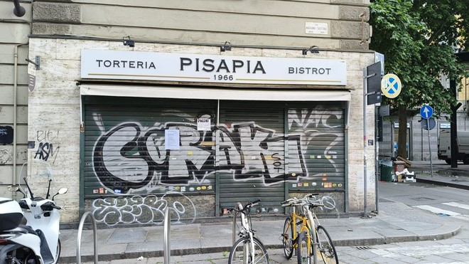 A San Salvario chiude la torteria Pisapia