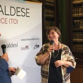La moderatora Alessandra Trotta
