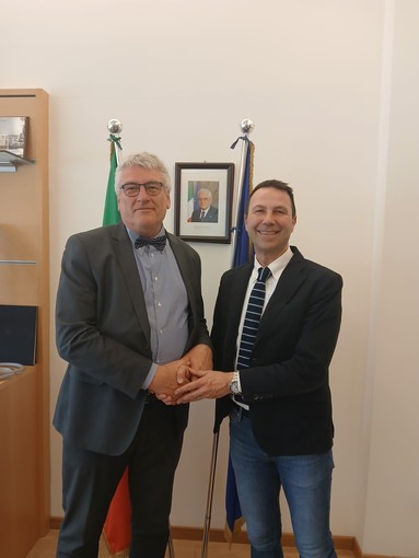 Thomas Schael ha incontrato il Rettore del Politecnico Stefano Corgnati