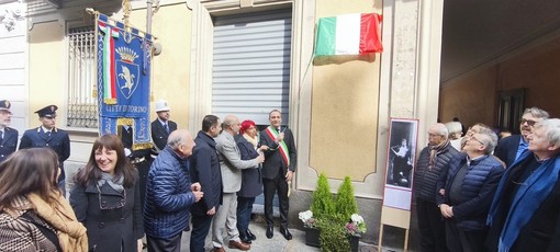 Scoperta la targa per Gipo Farassino