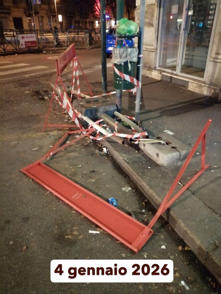 La palina incriminata