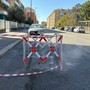 Lo strano fumo che esce dai tombini