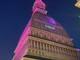 La Mole Antonelliana illuminata di Magenta