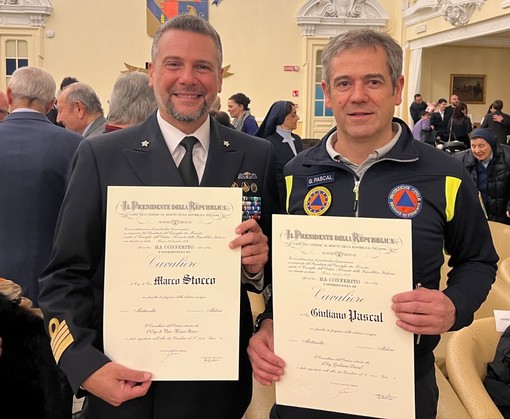 Giuliano Pascal (a destra) con Marco Stocco