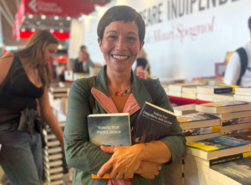 Valeria Tron a Salto 2025 con i suoi romanzi