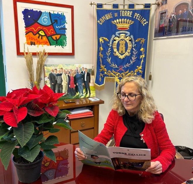 La sindaca di Torre Pellice, Maurizia Allisio