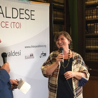 La moderatora Alessandra Trotta