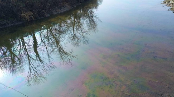 Sostanze nel torrente Chisola
