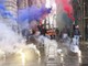 La protesta dei taxisti