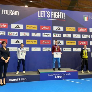 Campionato Italiano Karate FIJLKAM, la torinese Thea Servetto vince l'oro