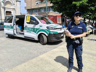 Nei mercati di Torino i civich con il nuovo mezzo anti-truffa