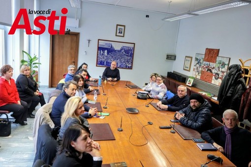 Il tavolo riunitosi in Provincia (ph. Merfephoto - Efrem Zanchettin)