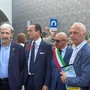 Il senatore cuneese alla cerimonia di apertura del tunnel
