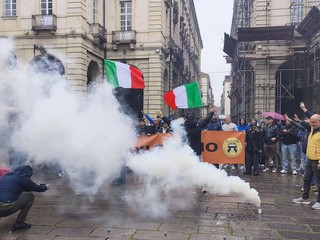 La protesta dei taxisti