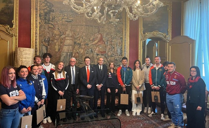 Gli sportivi celebrati in Regione con Nicco e Bordese