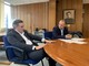 Un momento dell'incontro tra il sindaco Andrea Tragaioli e la delegazione Uil, nei giorni scorsi