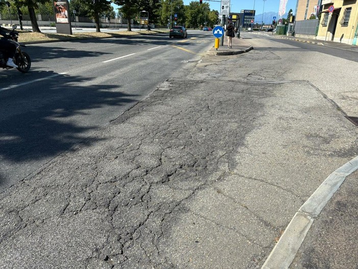 Strada dissestata su corso Orbassano: scatta il piano di manutenzione