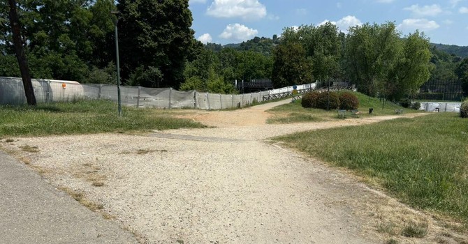 Manca un collegamento tra via Nizza e la passerella del parco di italia '61